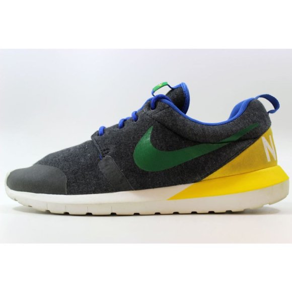 Men's Roshe Run Brazil Black Heather 652804-037 - Picture 2 of 10